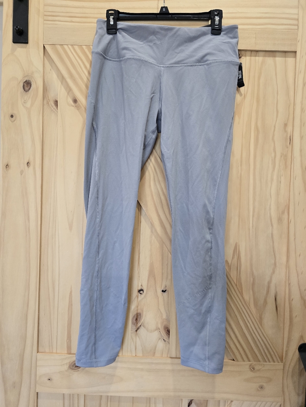 NEW Victoria's Secret Sport Knockout Gray Cut Out Leggings Women's Size Large